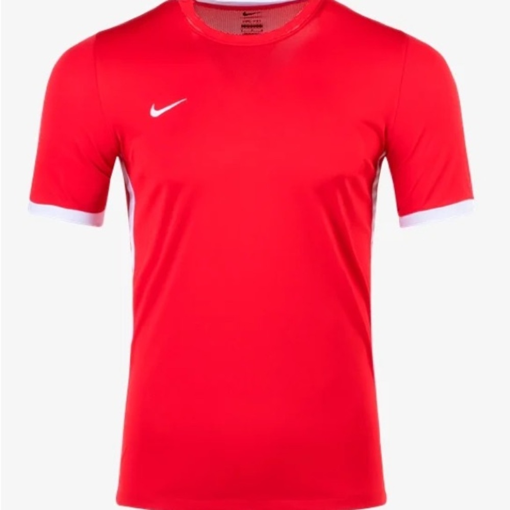Nike Dri-Fit Red Soccer Shirt Men’s Size Small #football